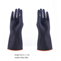 50g-200g working industrial rubber glove