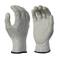 Level 5 13G HPPE Liner PU Coated Anti - Cut Resistant Gloves