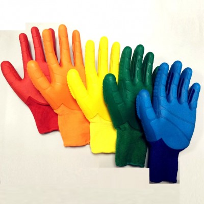 Anti-vibration working safety gloves