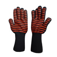 Knitter Silicone Dots Heat Resistance Gloves