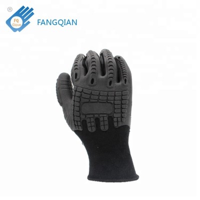 Protective Wear-resisting Rubber Coating Machinery Working Gloves