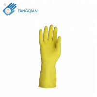 Top Waterproof Rubber Latex Kitchen Cleaning Hand Gloves